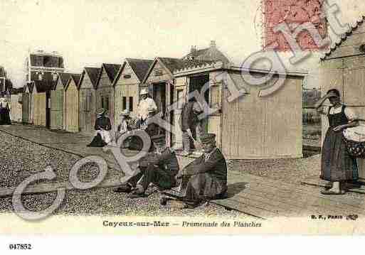 Ville de CAYEUXSURMER, carte postale ancienne