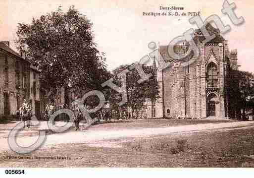 Ville de CHAPELLESAINTLAURENT(LA), carte postale ancienne