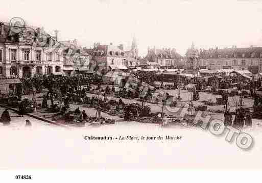 Ville de CHATEAUDUN, carte postale ancienne