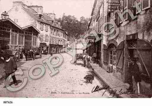 Ville de CHATEAULIN, carte postale ancienne