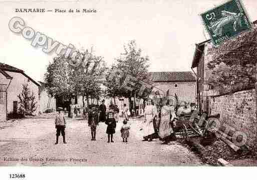 Ville de DAMMARIESURSAULX, carte postale ancienne