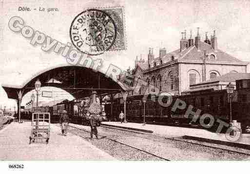 Ville de DOLE, carte postale ancienne