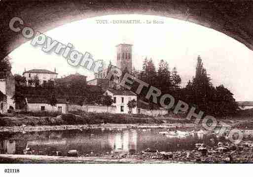 Ville de DOMMARTINLESTOUL, carte postale ancienne