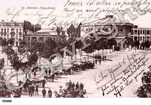 Ville de DOUAI, carte postale ancienne