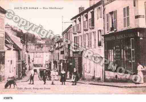 Ville de JOUYENJOSAS, carte postale ancienne