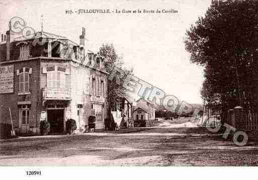 Ville de JULLOUVILLE, carte postale ancienne