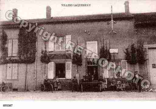 Ville de LAQUENEXY, carte postale ancienne