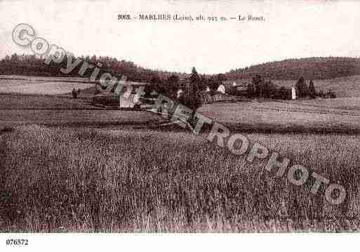 Ville de MARLHES, carte postale ancienne