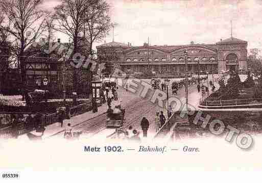 Ville de METZ, carte postale ancienne