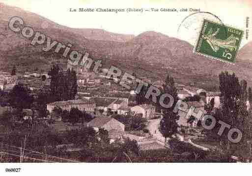 Ville de MOTTECHALANCON(LA), carte postale ancienne