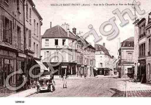 Ville de NEUILLYSAINTFRONT, carte postale ancienne