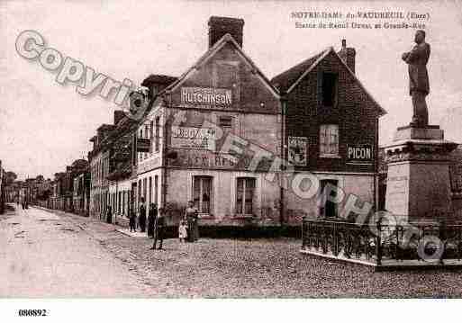 Ville de NOTREDAMEDUVAUDREUIL, carte postale ancienne