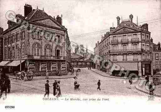 Ville de ORLEANS, carte postale ancienne