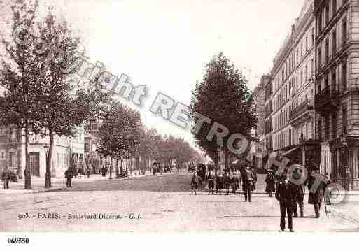 Ville de PARIS12, carte postale ancienne