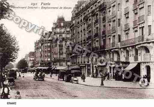 Ville de PARIS12, carte postale ancienne