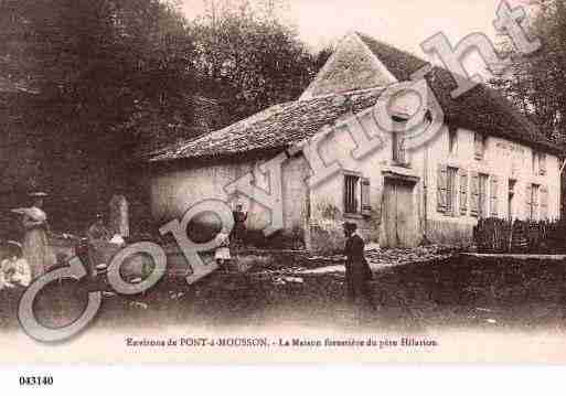 Ville de PONTAMOUSSON, carte postale ancienne