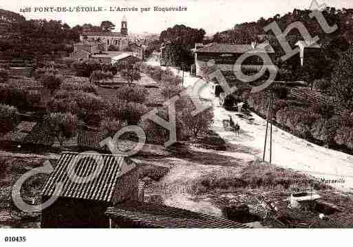 Ville de ROQUEVAIRE, carte postale ancienne