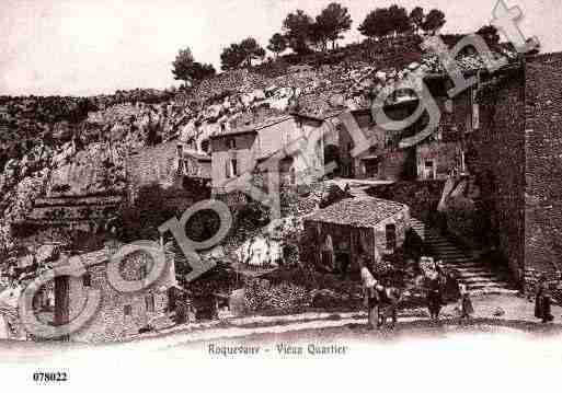 Ville de ROQUEVAIRE, carte postale ancienne