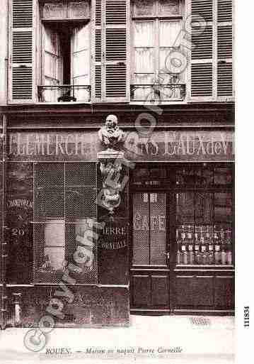 Ville de ROUEN, carte postale ancienne