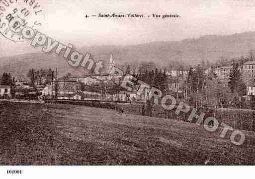 Ville de SAINTAMANSVALTORET, carte postale ancienne