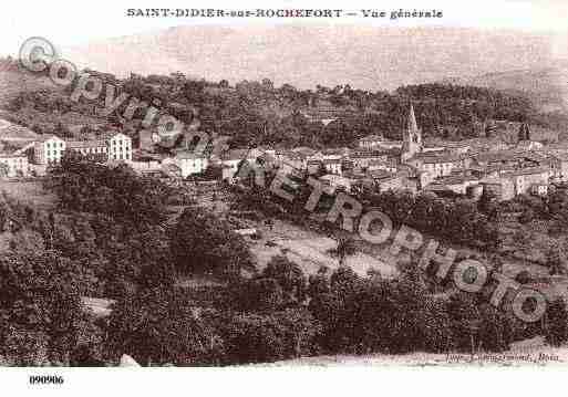 Ville de SAINTDIDIERSURROCHEFORT, carte postale ancienne