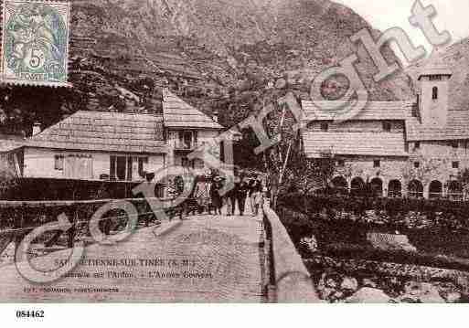 Ville de SAINTETIENNEDETINEE, carte postale ancienne