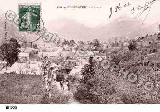 Ville de SAINTEREINE, carte postale ancienne