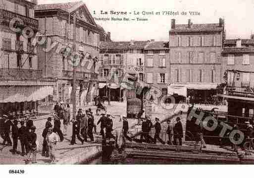 Ville de SEYNESURMER(LA), carte postale ancienne