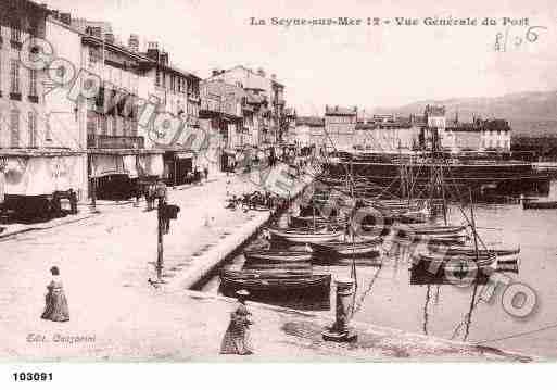 Ville de SEYNESURMER(LA), carte postale ancienne