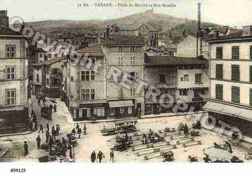 Ville de TARARE, carte postale ancienne