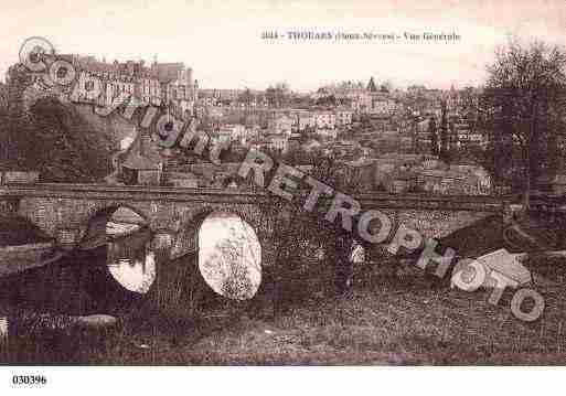 Ville de THOUARS, carte postale ancienne