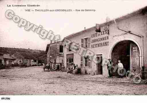 Ville de THUILLEYAUXGROSEILLES, carte postale ancienne