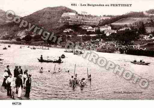 Ville de UNIEUX, carte postale ancienne