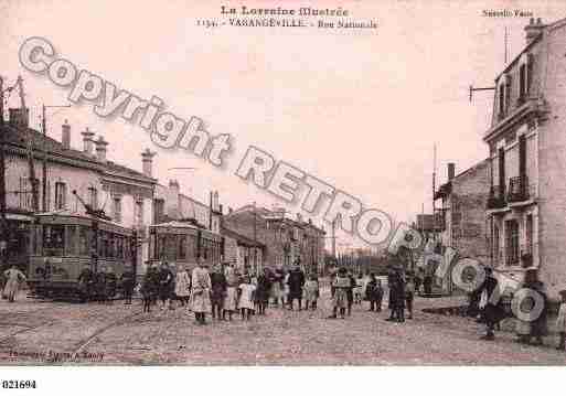 Ville de VARANGEVILLE, carte postale ancienne