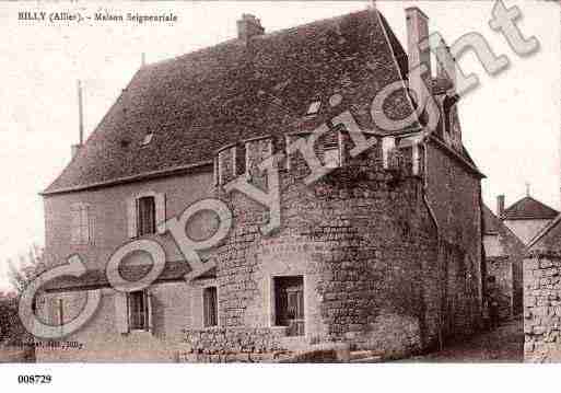 Ville de BILLY, carte postale ancienne