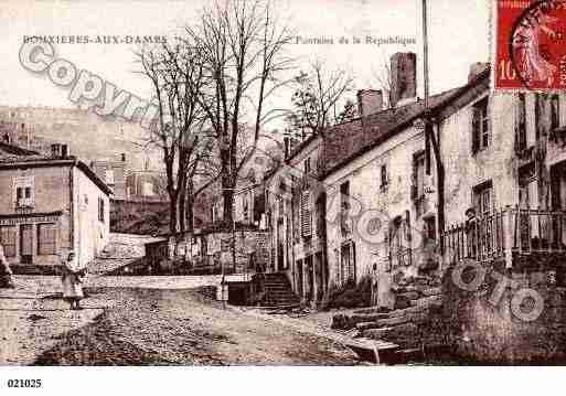 Ville de BOUXIERESAUXDAMES, carte postale ancienne