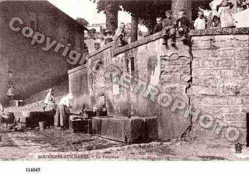 Ville de BOUXIERESAUXDAMES, carte postale ancienne