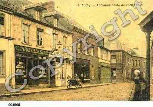 Ville de BUCHY, carte postale ancienne