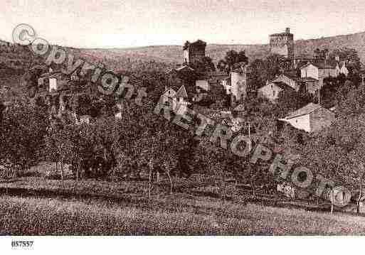 Ville de CARDAILLAC, carte postale ancienne