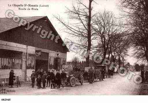 Ville de CHAPELLESAINTMESMIN(LA), carte postale ancienne