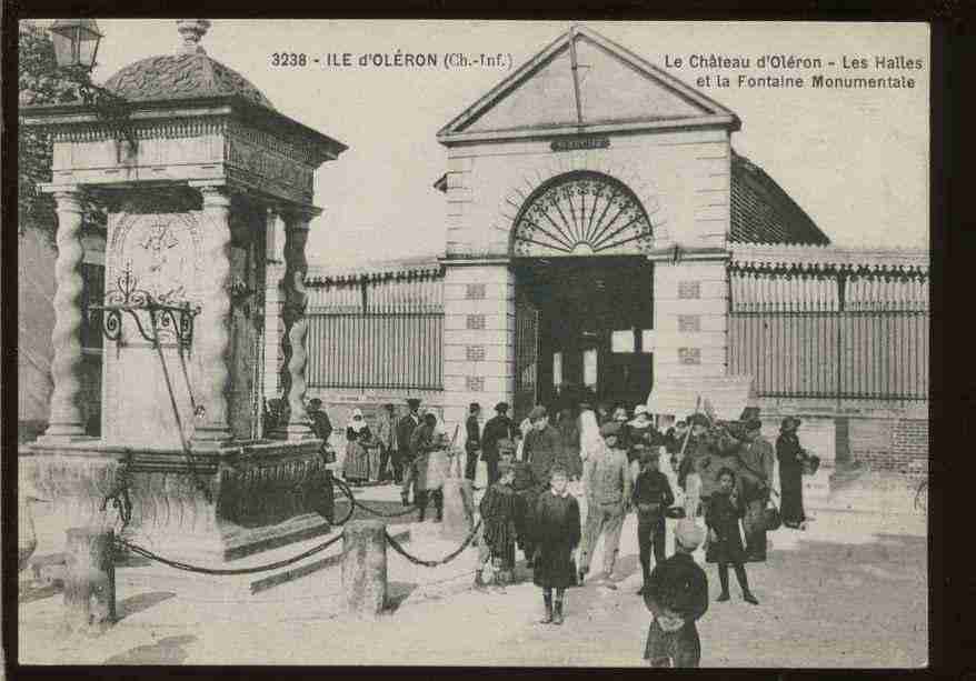 Ville de CHATEAUD\'OLERON(LE), carte postale ancienne