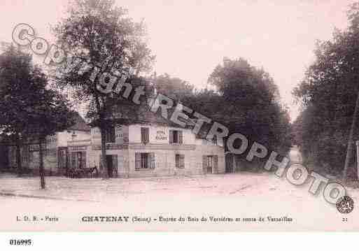 Ville de CHATENAYMALABRY, carte postale ancienne