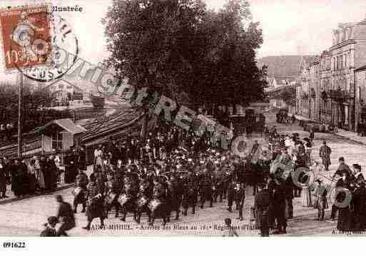 Ville de CHAUVONCOURT, carte postale ancienne