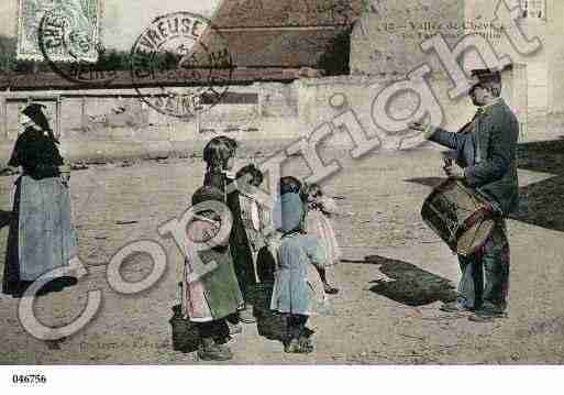 Ville de CHEVREUSE, carte postale ancienne