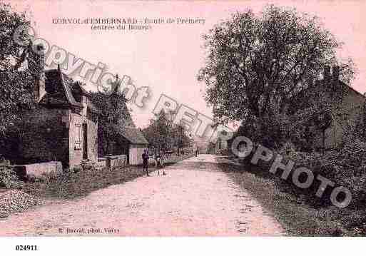 Ville de CORVOLD'EMBERNARD, carte postale ancienne