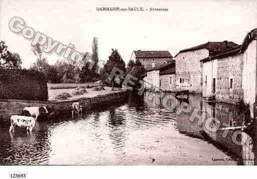 Ville de DAMMARIESURSAULX, carte postale ancienne