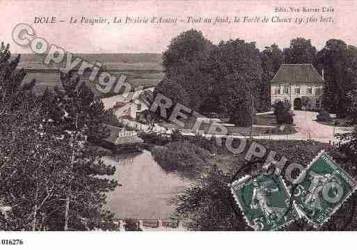 Ville de DOLE, carte postale ancienne