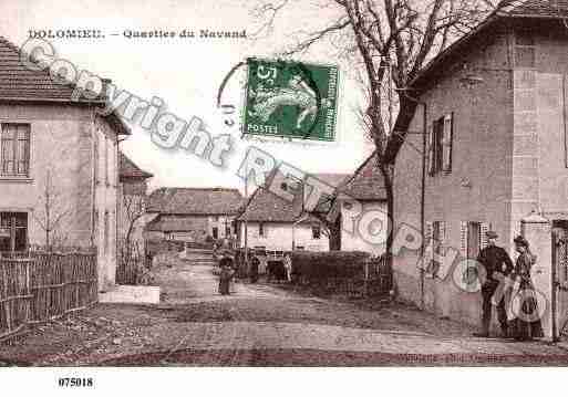 Ville de DOLOMIEU, carte postale ancienne