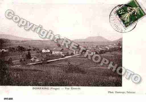 Ville de DOMFAING, carte postale ancienne