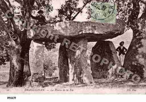 Ville de DRAGUIGNAN, carte postale ancienne